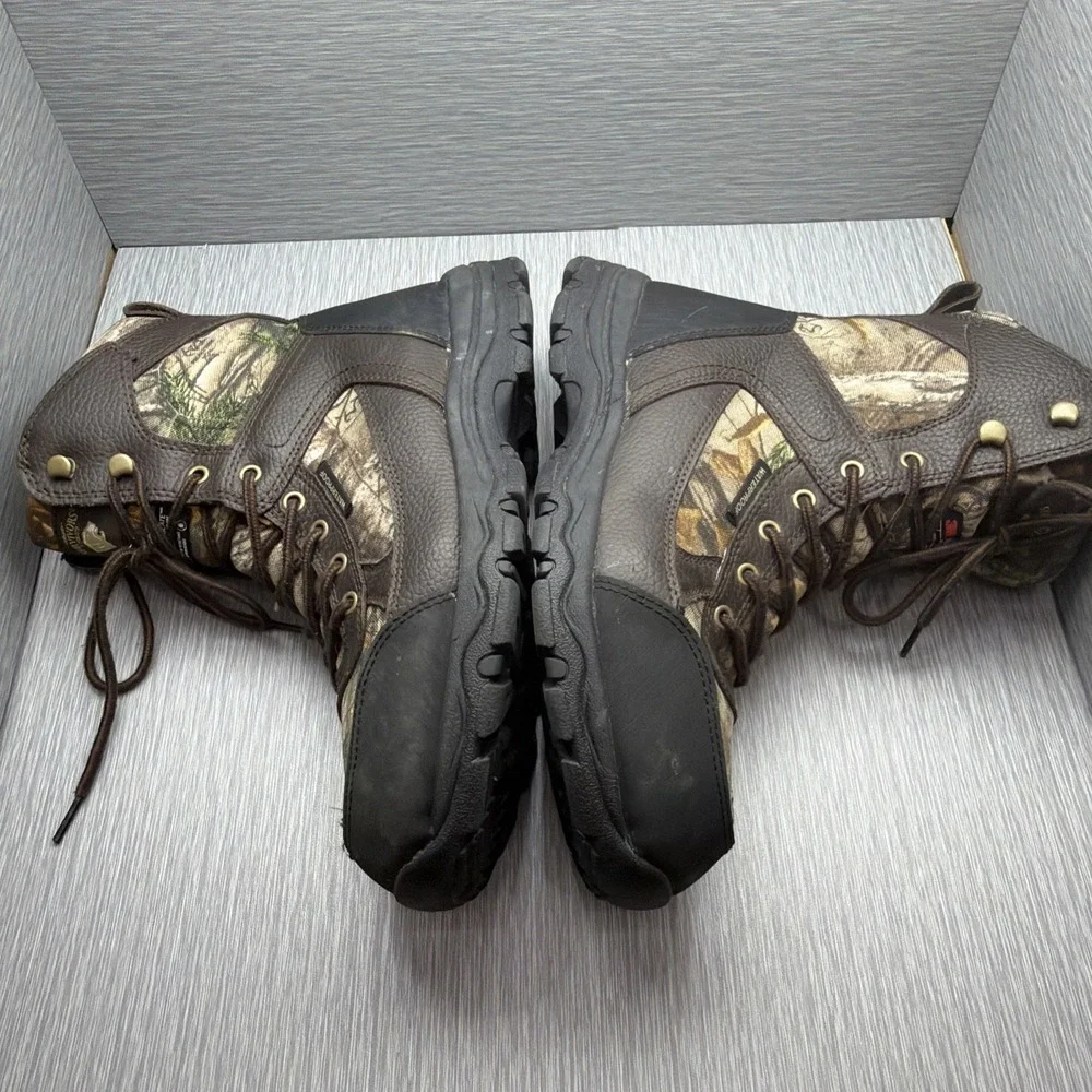 Herman Survivors Hunting Boots Mens 9 Waterproof 400G Thinsulate Mossy Oak Camo